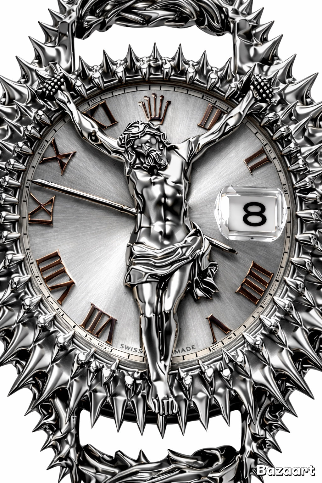 Artbyhollywood X Rolex ‘Holy Rollie’ Datejust 41