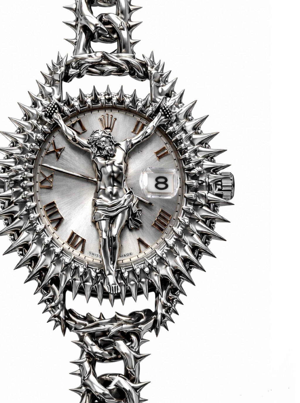 Artbyhollywood X Rolex ‘Holy Rollie’ Datejust 41