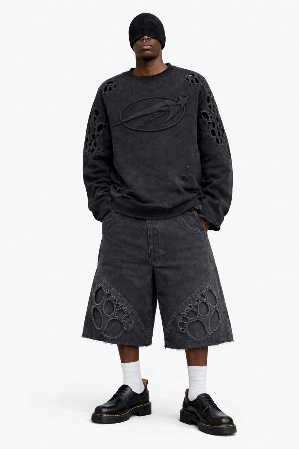 Extraterrestrial-Punk Shorts