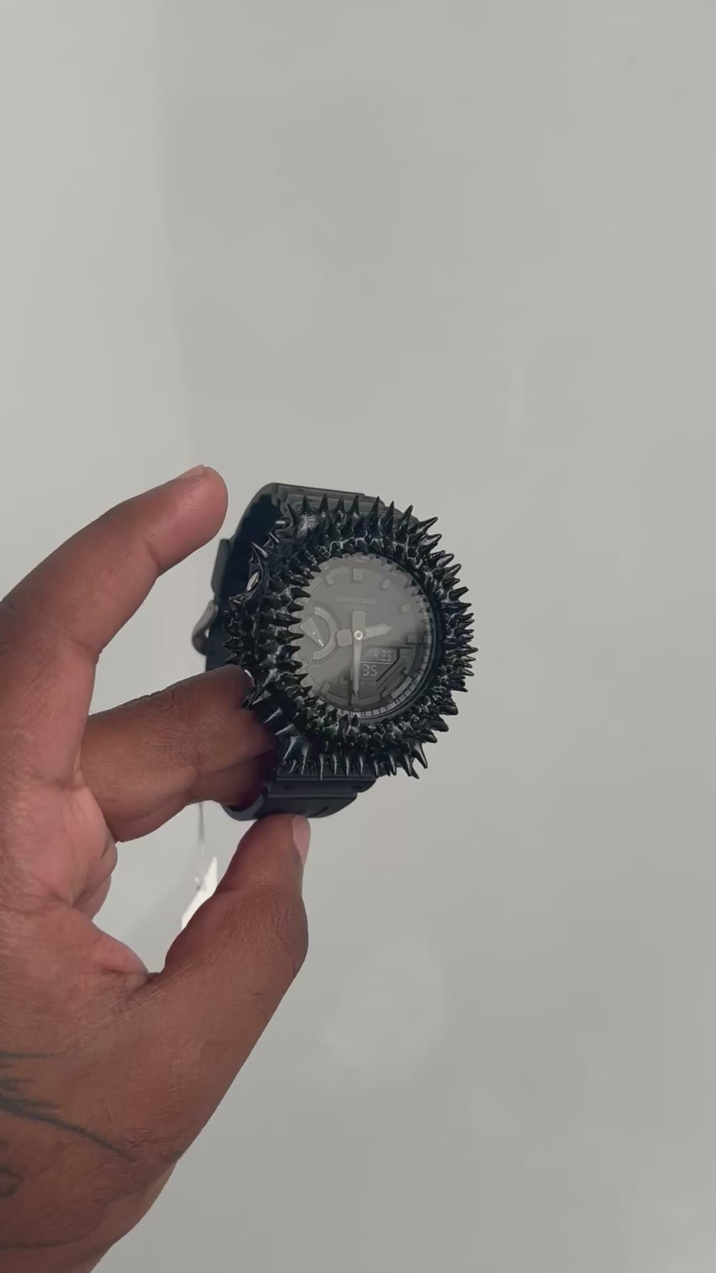 Artbyhollywood X G-SHOCK Spiked Watch